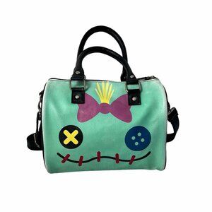 DISNEY Lilo & Stitch Scrump Barrel Bag / Blue / Green /Multicolored/Black Strap